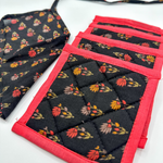 Load image into Gallery viewer, Marigold Quilted Coasters
