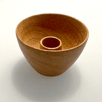 Cargue la imagen en el visor de la galería, S/2 Mini Bowl Candleholder - Mahogany
