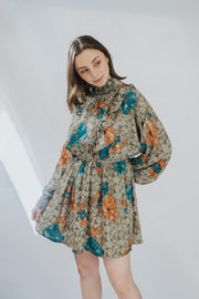 Saari Frill Green Dress M