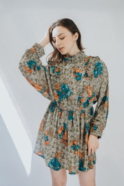 Saari Frill Green Dress M