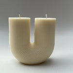 Cargue la imagen en el visor de la galería, The U Ribbed Candle
