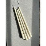 Load image into Gallery viewer, Spiral Taper Candles - set of 2
