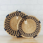 Load image into Gallery viewer, Bolga Baskets - Tray Basket Natural Palette
