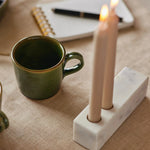 Cargue la imagen en el visor de la galería, Marble Candle Holder
