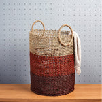 Cargue la imagen en el visor de la galería, Babui Laundry Basket - Brown
