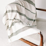 Load image into Gallery viewer, Aden Throw - Natural / Grey
