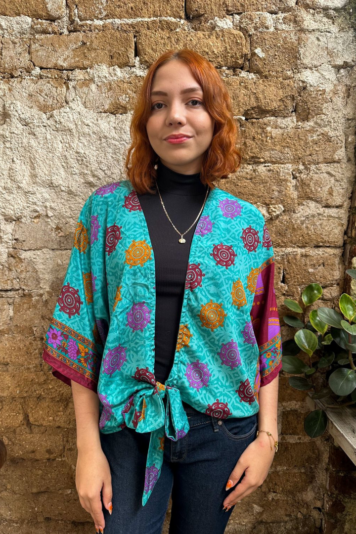 Mandala Wrap Kimono