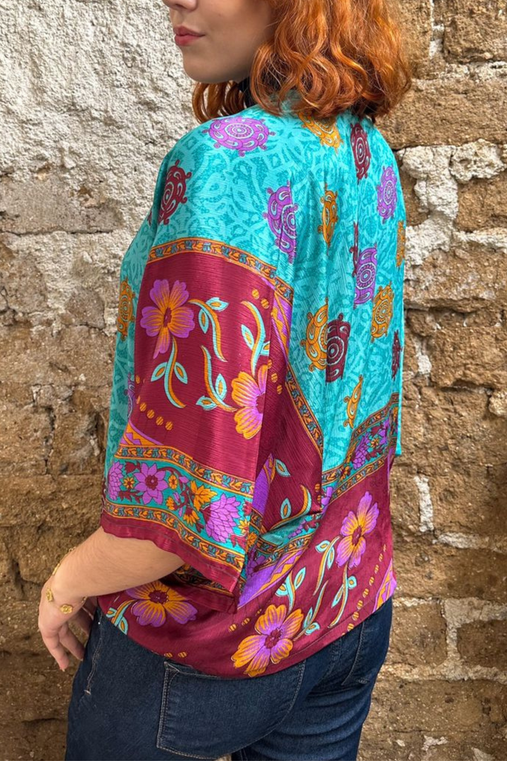 Mandala Wrap Kimono