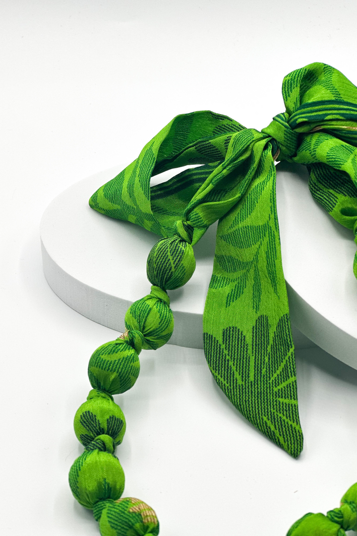 Saari Green Necklace