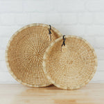 Load image into Gallery viewer, Bolga Baskets - Tray Basket Natural Palette
